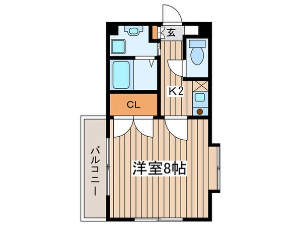 パークタウン道徳の物件間取画像